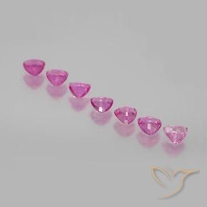 Shop natural 1.73ct Rose intense Saphir gems, Trillion, from Tanzanie at GemSelect. In stock, global shipping!