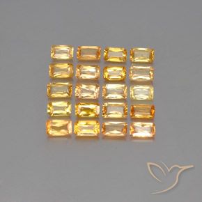 Shop natural 6.80ct Orange-or Saphir gems, Octogone / coupe Émeraude, from Tanzanie at GemSelect. In stock, global shipping!