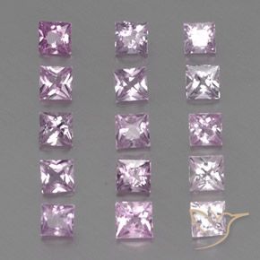 Shop natural 1.91ct Rose moyen-léger Saphir gems, Carré, from Tanzanie at GemSelect. In stock, global shipping!