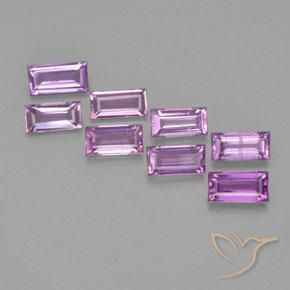 Shop natural 1.82ct Pourpre lilas Saphir gems, Baquette, from Tanzanie at GemSelect. In stock, global shipping!