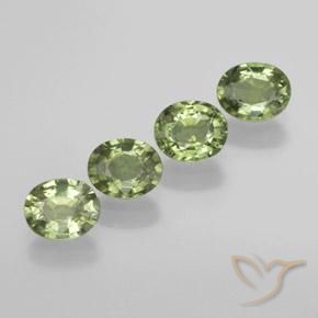 Shop natural 1.84ct Vert moyen Saphir gems, ovale, from Thaïlande at GemSelect. In stock, global shipping!