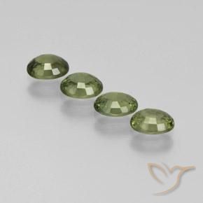 Shop natural 1.84ct Vert moyen Saphir gems, ovale, from Thaïlande at GemSelect. In stock, global shipping!