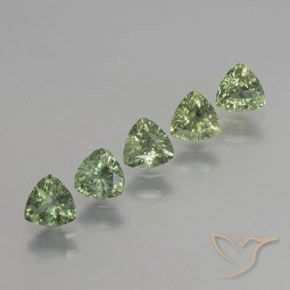 Shop natural 1.96ct Vert sauge léger Saphir gems, Trillion, from Madagascar at GemSelect. In stock, global shipping!