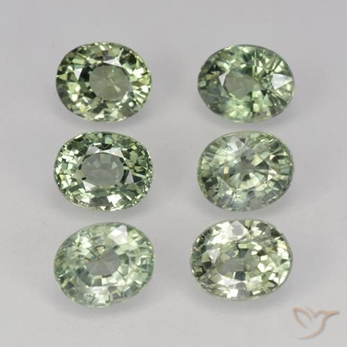 Shop natural 4.06ct Medium Light Green Saphir gems, ovale, from Madagascar at GemSelect. In stock, global shipping!