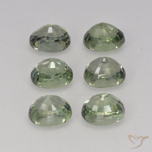 Shop natural 4.06ct Medium Light Green Saphir gems, ovale, from Madagascar at GemSelect. In stock, global shipping!