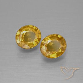 Shop natural 1.52ct Doré moyen-foncé Saphir gems, ovale, from Tanzanie at GemSelect. In stock, global shipping!