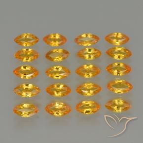 Shop natural 4.40ct Or orange foncé Saphir gems, Marquise, from Tanzanie at GemSelect. In stock, global shipping!