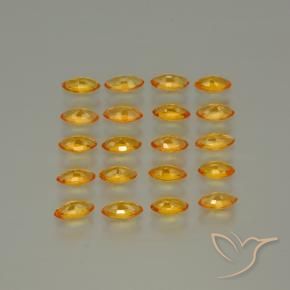 Shop natural 3.68ct Or orange foncé Saphir gems, Marquise, from Tanzanie at GemSelect. In stock, global shipping!