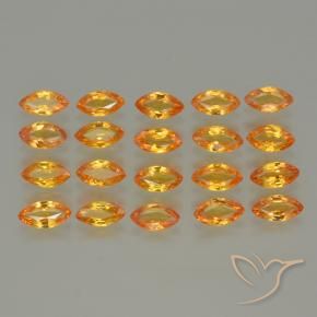 Shop natural 3.49ct Or orange foncé Saphir gems, Marquise, from Tanzanie at GemSelect. In stock, global shipping!