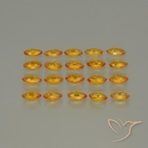 Shop natural 3.80ct Or orange foncé Saphir gems, Marquise, from Tanzanie at GemSelect. In stock, global shipping!