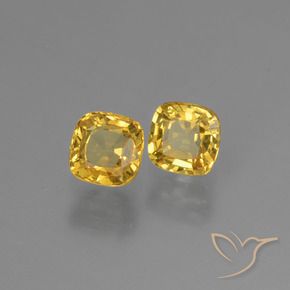 Shop natural 0.97ct Doré Saphir gems, Coussin, from Tanzanie at GemSelect. In stock, global shipping!