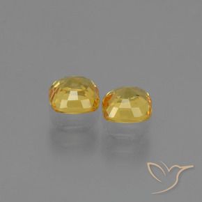 Shop natural 0.97ct Doré Saphir gems, Coussin, from Tanzanie at GemSelect. In stock, global shipping!