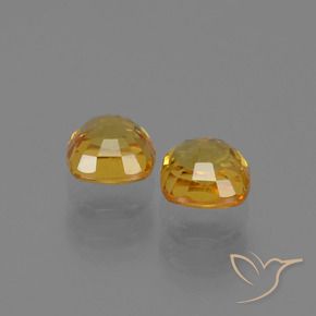 Shop natural 1.16ct Abricot orange Saphir gems, Coussin, from Tanzanie at GemSelect. In stock, global shipping!