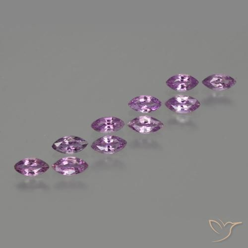 1.78ctw Naturel Pourpre lilas Saphir, Marquise, VS