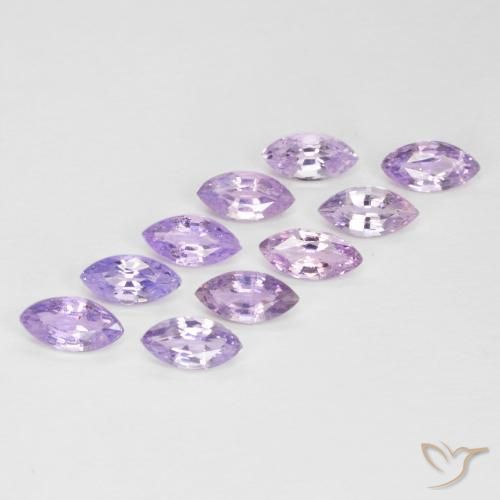 1.98ctw Naturel Teinte violet profond Saphir, Marquise, VS
