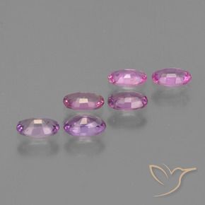 Shop natural 1.69ct Violet Rosâtre Saphir gems, ovale, from Tanzanie at GemSelect. In stock, global shipping!