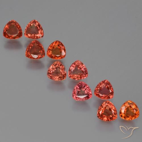 Shop natural 3.49ct Rouge moyen Saphir gems, Trillion, from Tanzanie at GemSelect. In stock, global shipping!