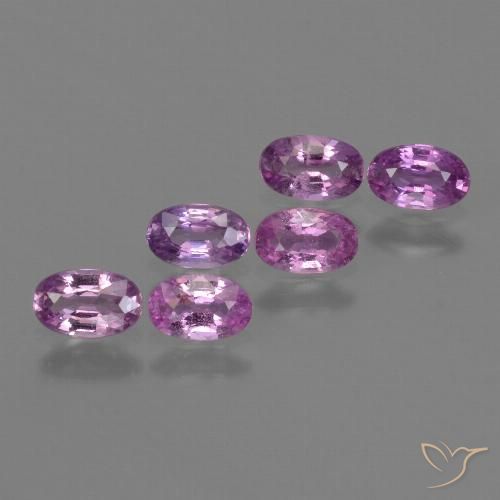 Shop natural 1.54ct Pourpre rosâtre intense Saphir gems, ovale, from Tanzanie at GemSelect. In stock, global shipping!