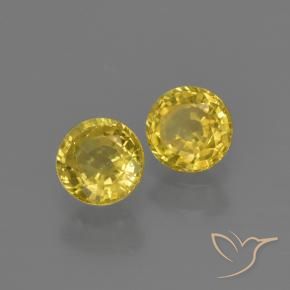 Shop natural 0.93ct Jaune moyen Saphir gems, Tour, from Thaïlande at GemSelect. In stock, global shipping!