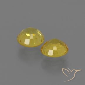 Shop natural 0.93ct Jaune moyen Saphir gems, Tour, from Thaïlande at GemSelect. In stock, global shipping!