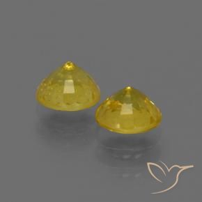 Shop natural 1.02ct Jaune foncé Saphir gems, Tour, from Thaïlande at GemSelect. In stock, global shipping!
