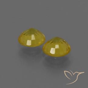 Shop natural 0.90ct Jaune miel Saphir gems, Tour, from Thaïlande at GemSelect. In stock, global shipping!