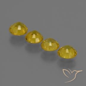 Shop natural 2.34ct Doré jaunâtre Saphir gems, Tour, from Thaïlande at GemSelect. In stock, global shipping!