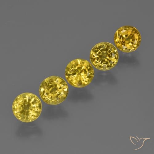 Shop natural 3.05ct Jaune miel léger Saphir gems, Tour, from Thaïlande at GemSelect. In stock, global shipping!