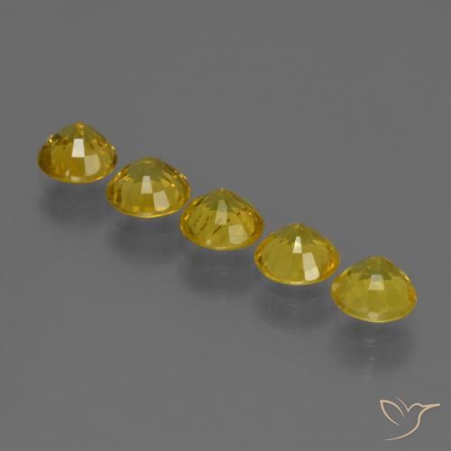 Shop natural 3.05ct Jaune miel léger Saphir gems, Tour, from Thaïlande at GemSelect. In stock, global shipping!