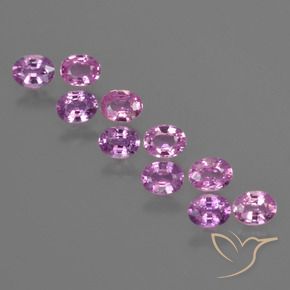 Shop natural 2.31ct Pourpre électrique Saphir gems, ovale, from Tanzanie at GemSelect. In stock, global shipping!