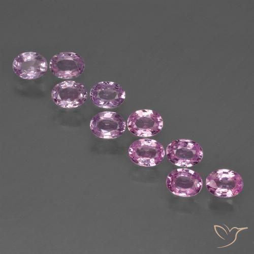 Shop natural 2.29ct Pourpre violet rosâtre léger Saphir gems, ovale, from Tanzanie at GemSelect. In stock, global shipping!