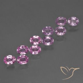 Shop natural 2.29ct Pourpre violet rosâtre léger Saphir gems, ovale, from Tanzanie at GemSelect. In stock, global shipping!