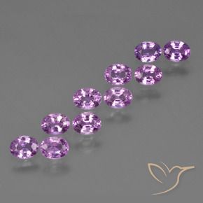 Shop natural 2.29ct Violet mauve Saphir gems, ovale, from Tanzanie at GemSelect. In stock, global shipping!