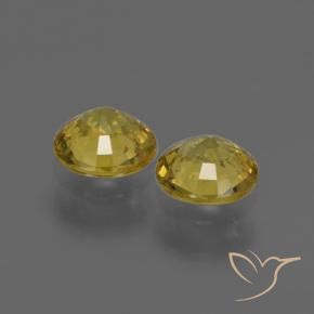 Shop natural 0.79ct Jaune automnal Saphir gems, Tour, from Tanzanie at GemSelect. In stock, global shipping!