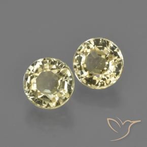 Shop natural 1.86ct Jaune pâle Saphir gems, Tour, from Tanzanie at GemSelect. In stock, global shipping!