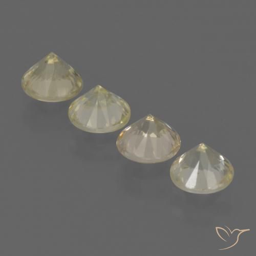 Shop natural 1.96ct Jaune pâle Saphir gems, Tour, from Tanzanie at GemSelect. In stock, global shipping!
