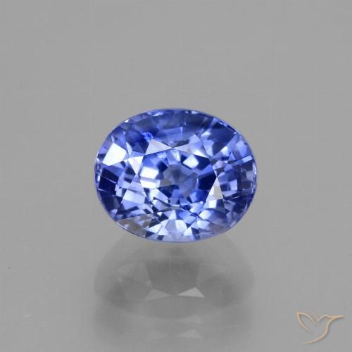 2.71ct Naturel Bleu bleuet léger Saphir, ovale, VS