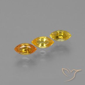 Shop natural 1.27ct Orange vif Saphir gems, Marquise, from Tanzanie at GemSelect. In stock, global shipping!