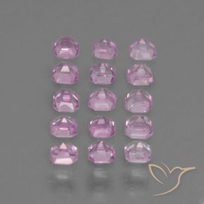 Shop natural 1.19ct Rose pourpre royal très clair Saphir gems, Octogone / coupe Émeraude, from Tanzanie at GemSelect. In stock, global shipping!
