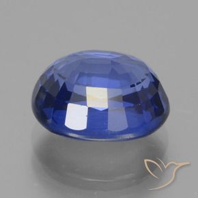 Saphir Bleu Barbeau naturelle ovale, 4.77 ct, VVS-VS