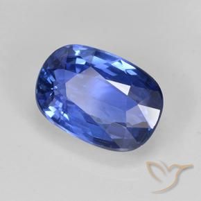 Saphir Bleu Barbeau naturelle ovale, 5.07 ct, VS