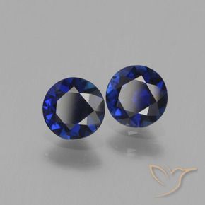 Achetez naturel 1,15ct bleu foncé saphir gems, coupe roude, en provenance madagascar chez gemselect. en stock, livraison internationale!