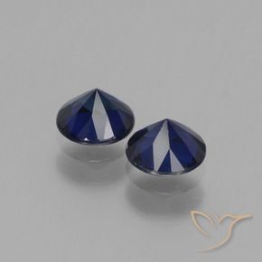 Achetez naturel 1,15ct bleu foncé saphir gems, coupe roude, en provenance madagascar chez gemselect. en stock, livraison internationale!