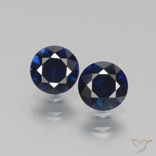 1.22ctw Naturel Bleu crépuscule Saphir, Tour, VS