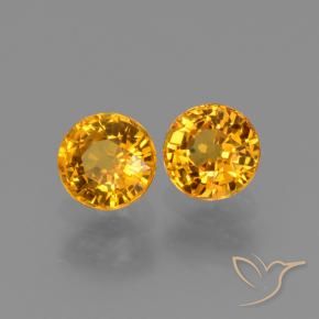 Shop natural 1.36ct Or orange foncé Saphir gems, Tour, from Tanzanie at GemSelect. In stock, global shipping!