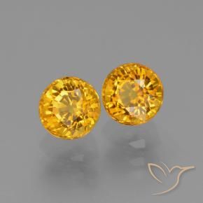 Shop natural 1.55ct Orange-or moyen-léger Saphir gems, Tour, from Tanzanie at GemSelect. In stock, global shipping!