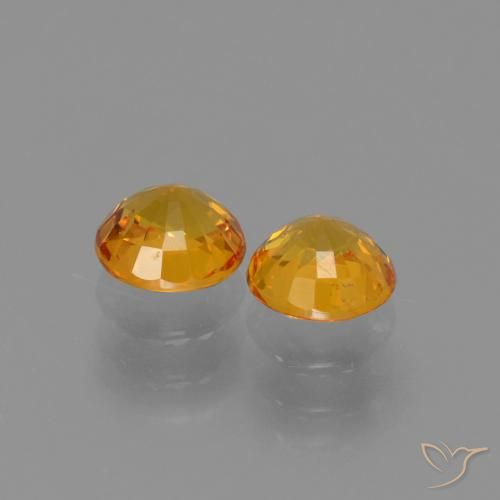 Shop natural 1.27ct Orange-or Saphir gems, Tour, from Tanzanie at GemSelect. In stock, global shipping!
