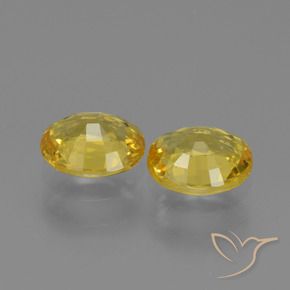 Shop natural 1.41ct Jaune moyen Saphir gems, ovale, from Tanzanie at GemSelect. In stock, global shipping!