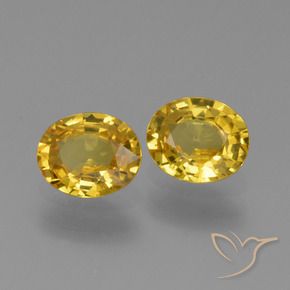 Shop natural 1.34ct Jaune foncé Saphir gems, ovale, from Tanzanie at GemSelect. In stock, global shipping!