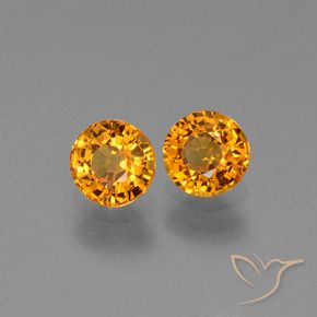 Shop natural 1.27ct Or orange foncé Saphir gems, Tour, from Tanzanie at GemSelect. In stock, global shipping!